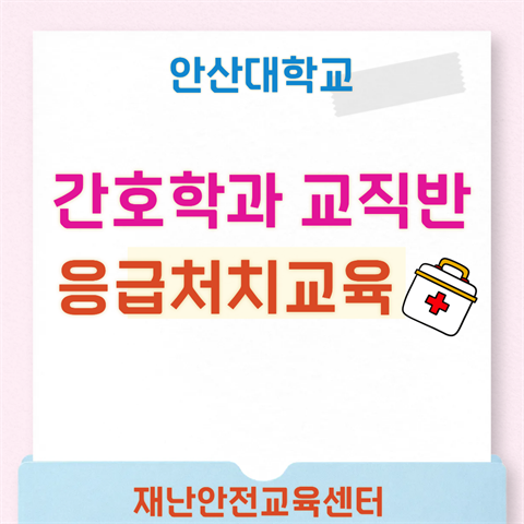 간호학과 교직반 응급처치 교육